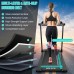 2.25HP Electric Running Machine Treadmill with Speaker and APP Control-Blue - Color: Blue - Size: 2-2.75 HP