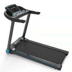 2.25HP Electric Running Machine Treadmill with Speaker and APP Control-Blue - Color: Blue - Size: 2-2.75 HP