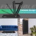 2.25HP 2 in 1 Folding Treadmill with APP Speaker Remote Control-Black - Color: Black - Size: 2-2.75 HP