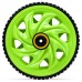 Ab Wheel - Dual Wheel Roller w Non-Slip Grip, Green