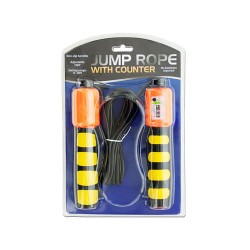 Case of 5 - Jump Rope with Counter & Non-Slip Handles