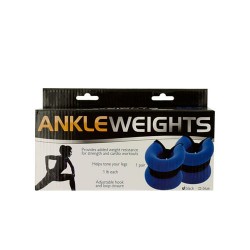 Case of 4 - 1 Pound Adjustable Ankle Weights