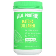 VITAL PROTEINS: Matcha Collagen 12 oz