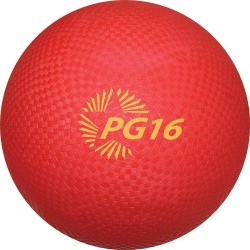 Champion Sports PG16 Playground Ball - 16 (Red)