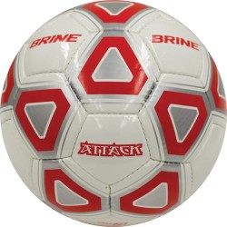 Brine Attack Soccer Ball (Red/White) - Size 4