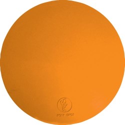9" Poly Spots - Orange (Dozen)