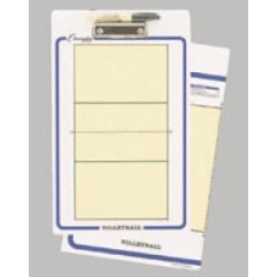 Coaches Board Clipboard - Volleyball