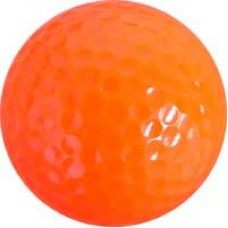 Colored Golf Balls - Orange (Dozen)