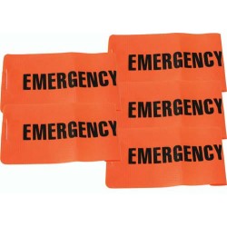 I.D. Armbands - Emergency (Set of 5)