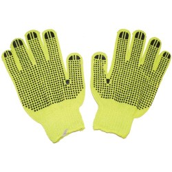 Fluorescent Knit Gloves