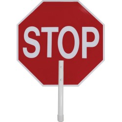 18 Lightweight Paddle Stop Sign