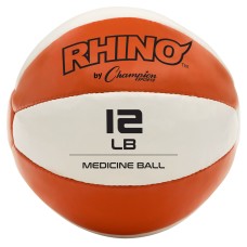 Syn. Leather Medicine Ball - 11-12 lbs. (orange)