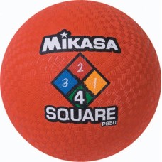 Mikasa Four-Square Playground Ball - 8.5" (Red)