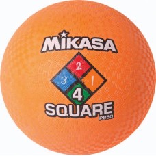 Mikasa Four-Square Playground Ball - 8.5" (Orange)