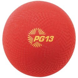 Champion Sports PG13 Playground Ball - 13 (Red)