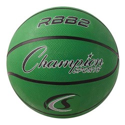 Champion Sports Rubber Basketball - Junior (Green)