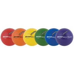 Champion Sports Rhino Skin Super Bounce Playballs - 6.3" (Set of 6)