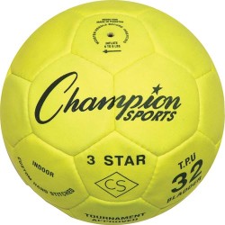 Champion Sports 3 Star Indoor Soccer Ball - Size 4