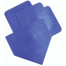 Poly Baseball Bases - Blue