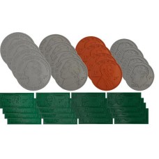 Poly Currency Set (32 Pieces)