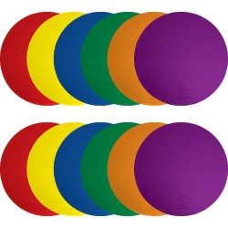 5" Poly Spots - 2 ea. Color