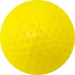 Colored Golf Balls - Yellow (Dozen)