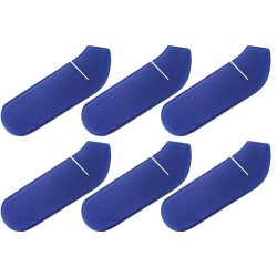 Foam Hockey Stick Blade Cover - Blue (set of 6)