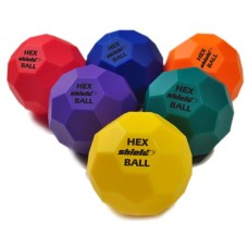 Hexagon Hockey Balls - Set of 6 Colors