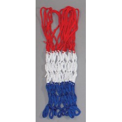 4mm Economy Basketball Net - Red/White/Blue