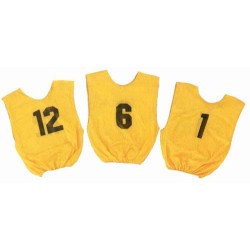 Numbered Scrimmage Vests - Adult (Gold)