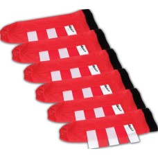 Sleeve-IT Arm Pinnies - Red (Set of 6)