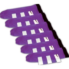 Sleeve-IT Arm Pinnies - Purple (Set of 6)