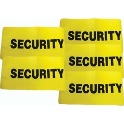 I.D. Armbands - Security (Set of 5)