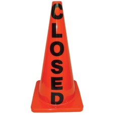 28" Message Cone - Closed