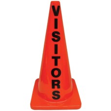 28" Message Cone - Visitors