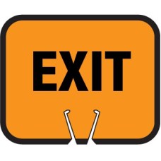 Snap-On Cone Sign - EXIT