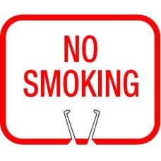 Snap-On Cone Sign - NO SMOKING