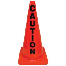 28" Message Cone - Caution
