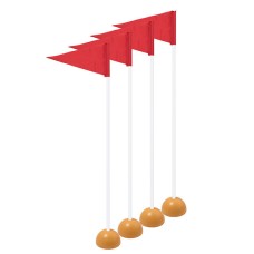 Universal Indoor/Outdoor Corner Flags