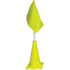 Yellow Cone w/ Yellow Flag (Plain)