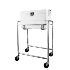 Single Level Ice Cooler Cart