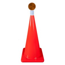 28" Orange Cone w/ Reflector