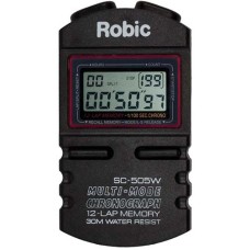Robic SC505W 12 Memory Timer - Black