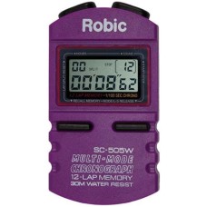 Robic SC505W 12 Memory Timer - Purple